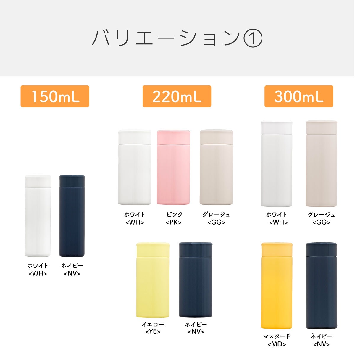 Airlist（エアリスト）超軽量スリムボトル 500ml ホワイト ARSS-500WH