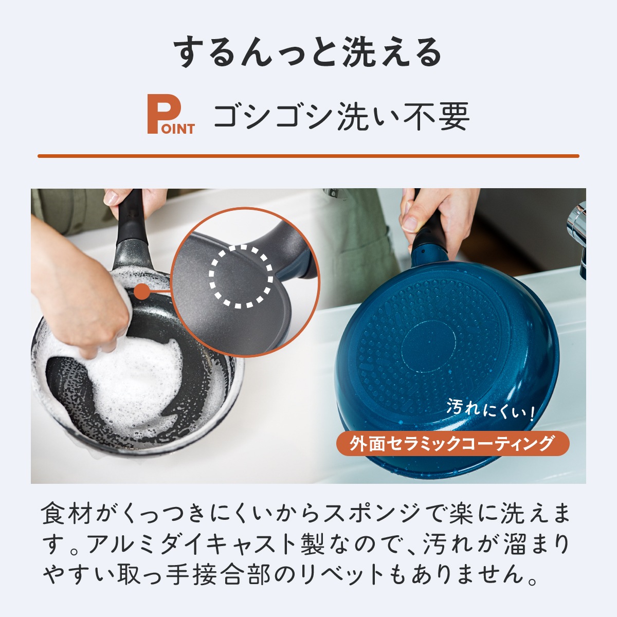 Vilight(ヴィライト) 超軽量フライパン IH ガス火 平型 深型 超深型 卵焼き型 セパレート型 20cm〜30cm