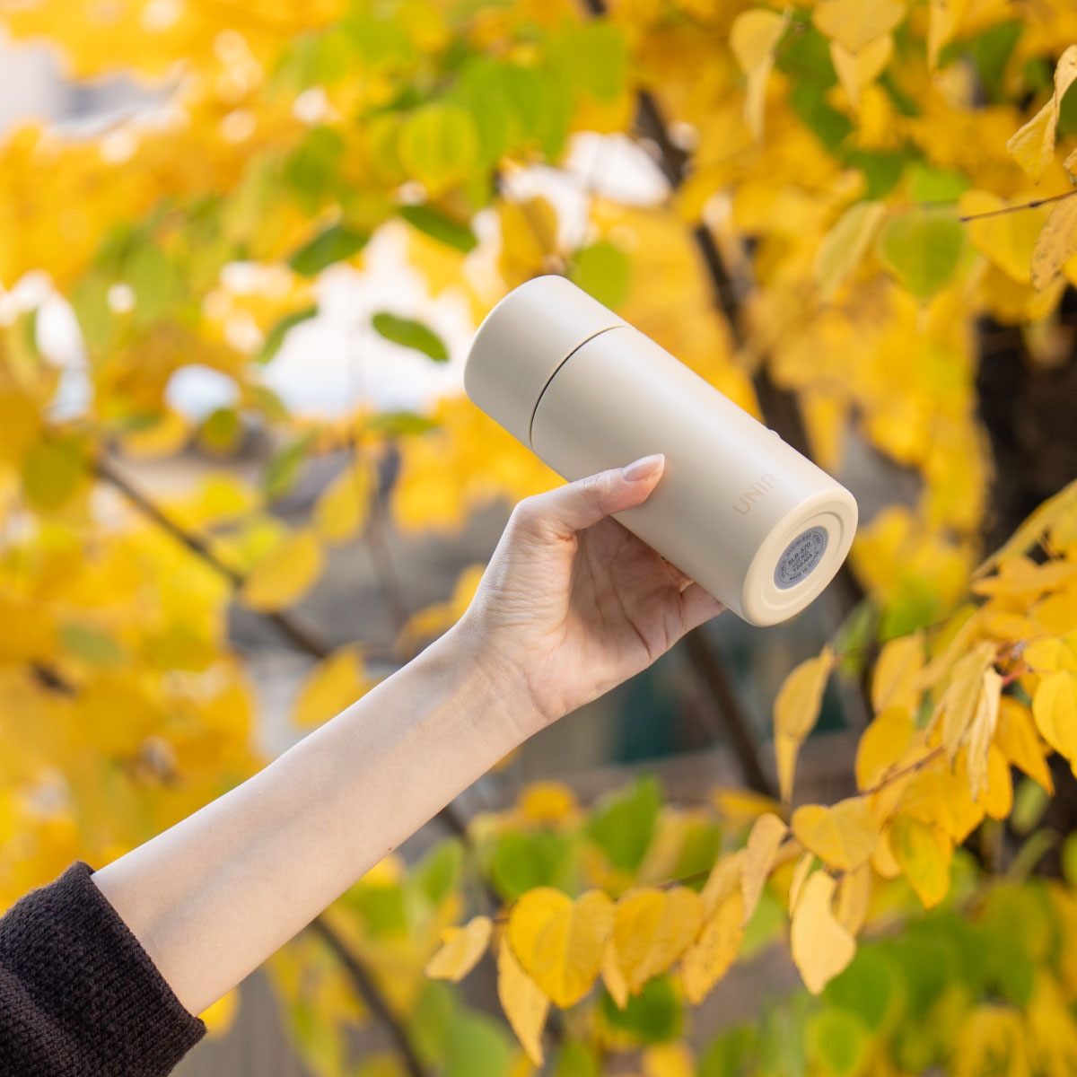 UNIR (ユニール) 洗いやすい シームレスボトル パッキン一体型 700ml