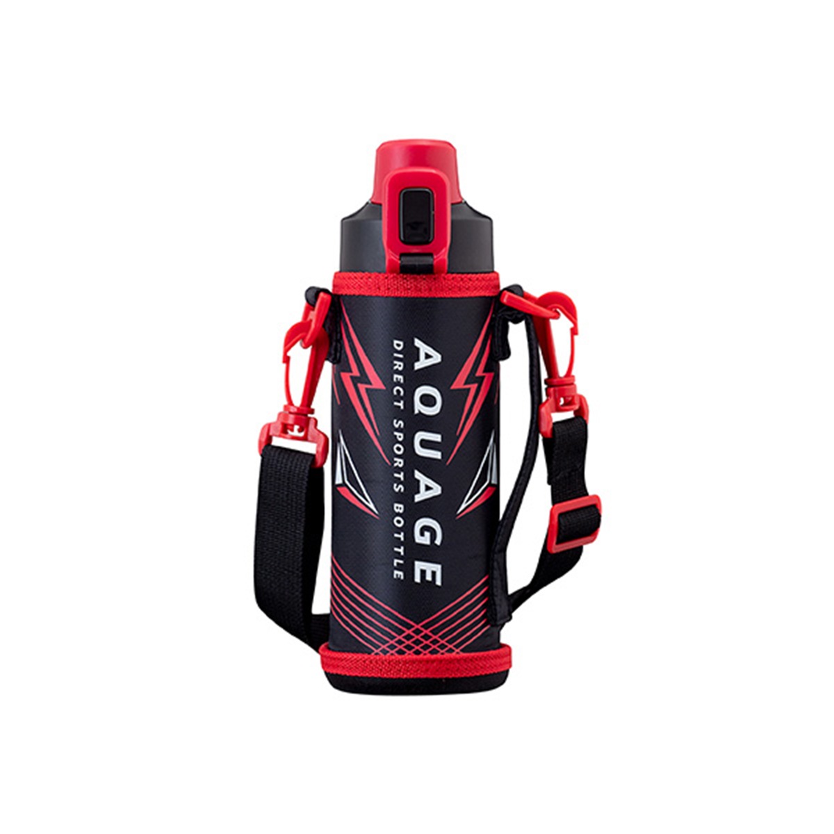 AQUAGE(アクアージュ)ダイレクトスポーツボトル 軽量 直飲み ポーチ付き 600ml ADBT-601