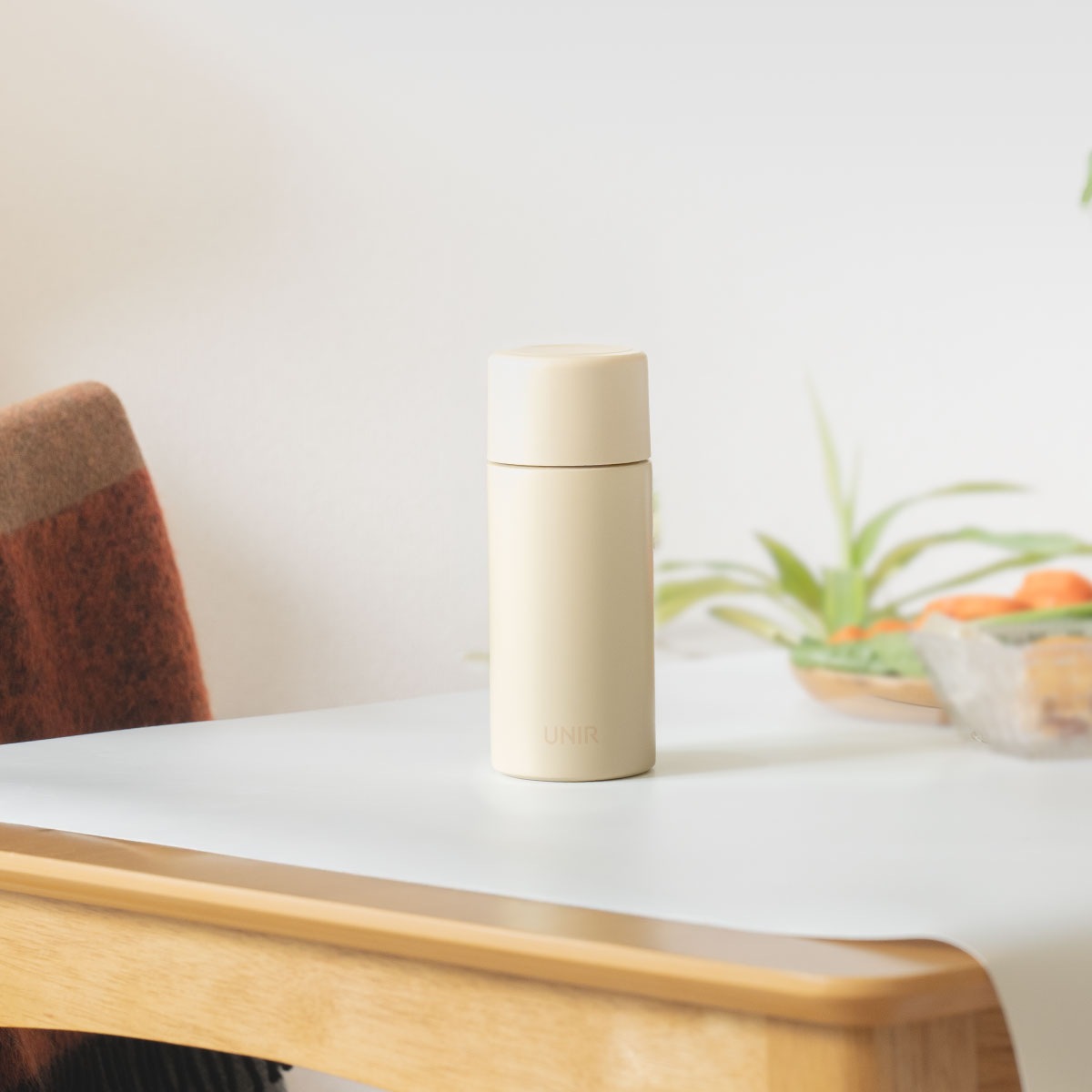 UNIR (ユニール) 洗いやすい シームレスボトル パッキン一体型 700ml ミッドナイトブルー ASLB-700MB