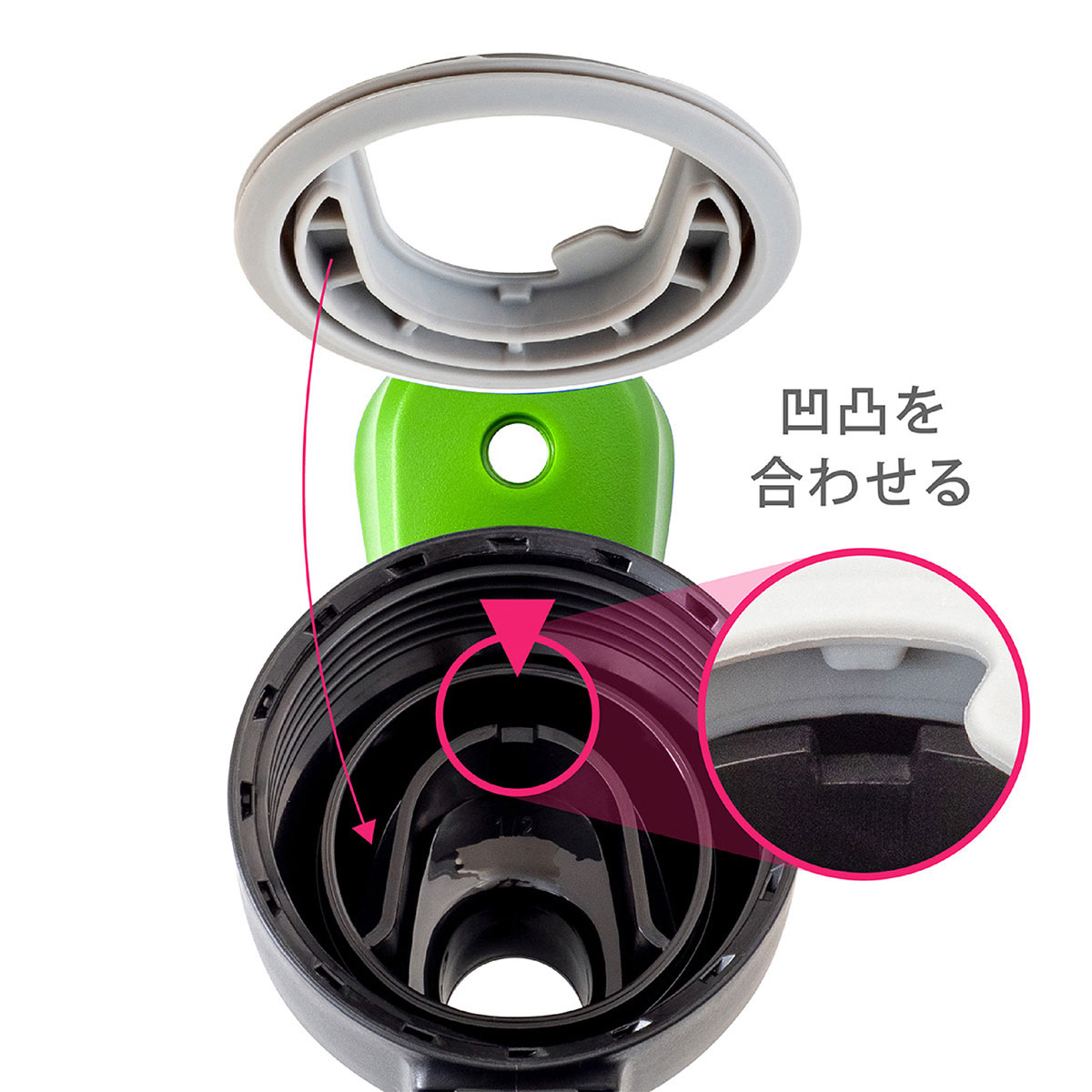 AQUAGE（アクアージュ）ダイレクトスポーツボトル 軽量 直飲み ポーチ付き 800ml ADBT-801