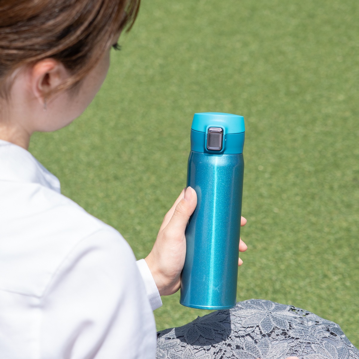 Airlist（エアリスト）分解できる 超軽量ワンタッチボトル 800ml ネイビー AREW-800NV