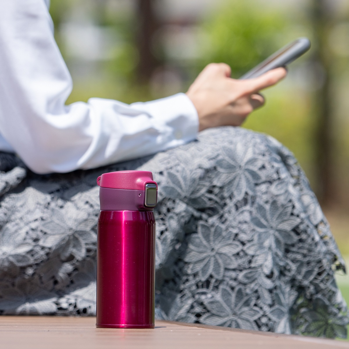 Airlist（エアリスト）分解できる 超軽量ワンタッチボトル 800ml ネイビー AREW-800NV