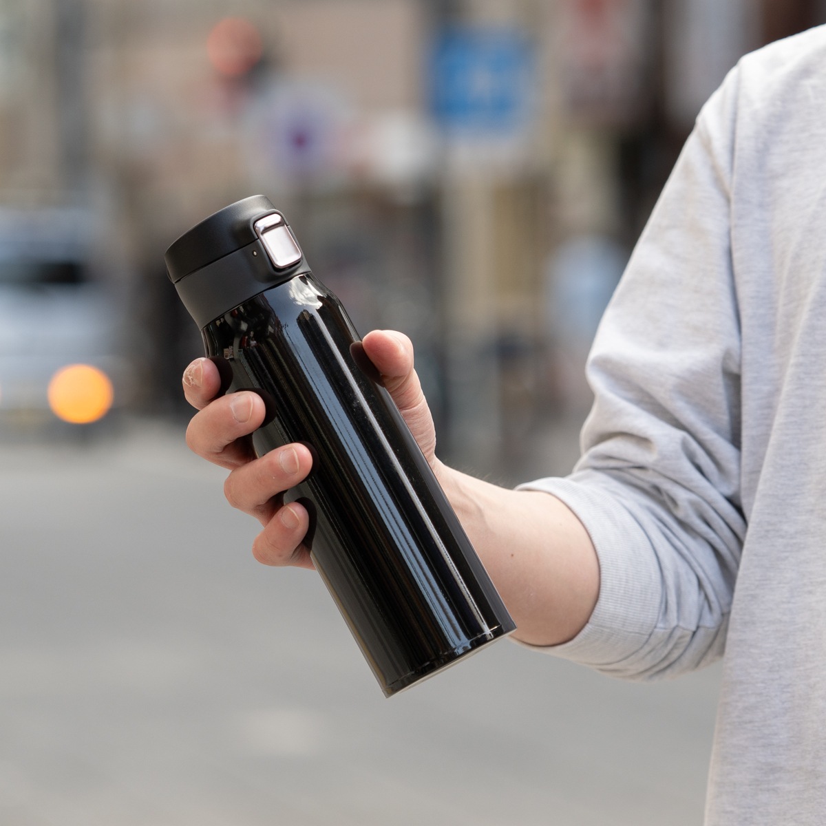 Airlist（エアリスト）分解できる 超軽量ワンタッチボトル 800ml ネイビー AREW-800NV