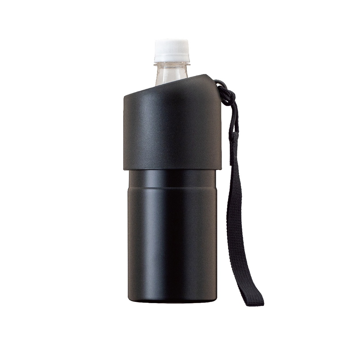 ケース販売 BOTTLE in BOTTLE（ボトルインボトル）12個セット 24個セット ペットボトルホルダー  Aタイプ Bタイプ ストラップ付き ABIB-A/B-CASE