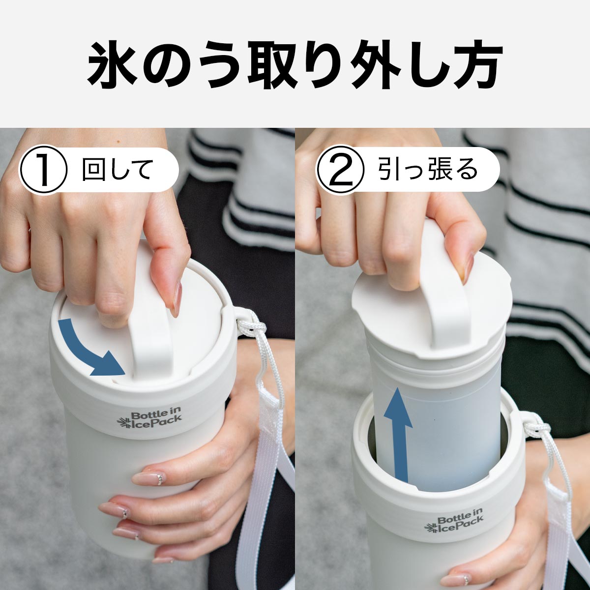 Bottle in Ice Pack（ボトルインアイスパック）氷のう ABIP-77