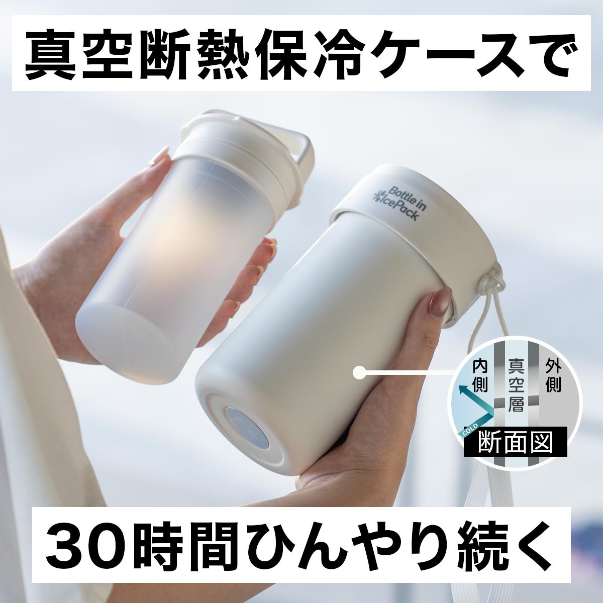 Bottle in Ice Pack（ボトルインアイスパック）氷のう ABIP-77