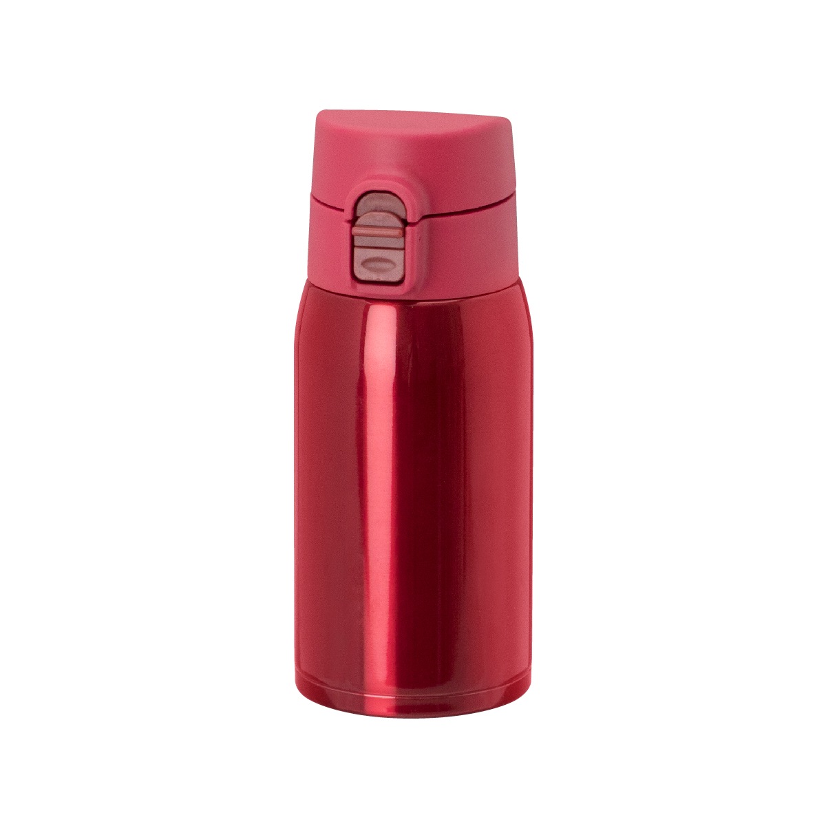 軽量ワンタッチボトル 直飲み 350ml レッド AIW-350RD | 水筒 