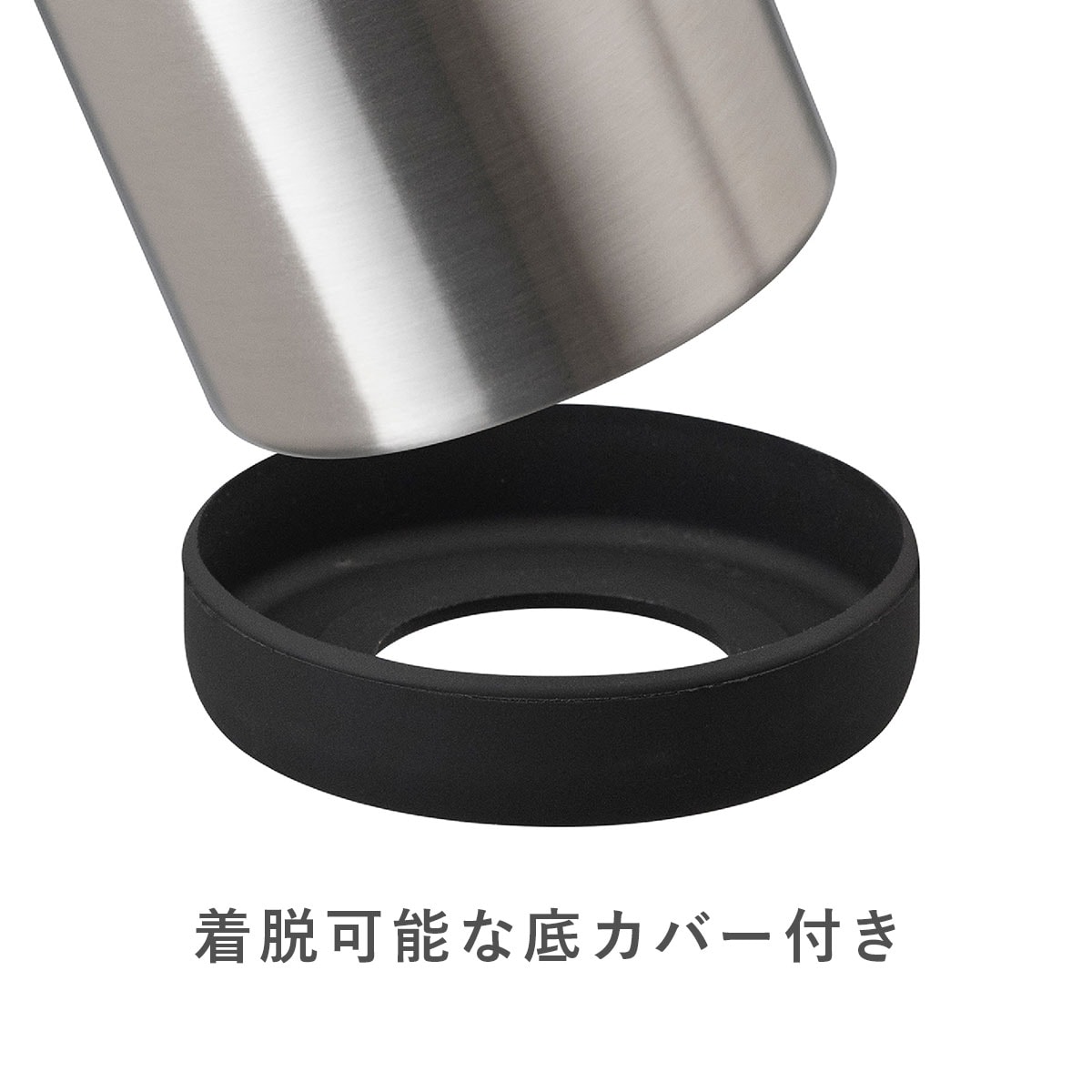 WENS(ウェンズ)保冷缶ホルダー 350ml・500ml缶用2個セット シルバー AWCH-350-500SVset