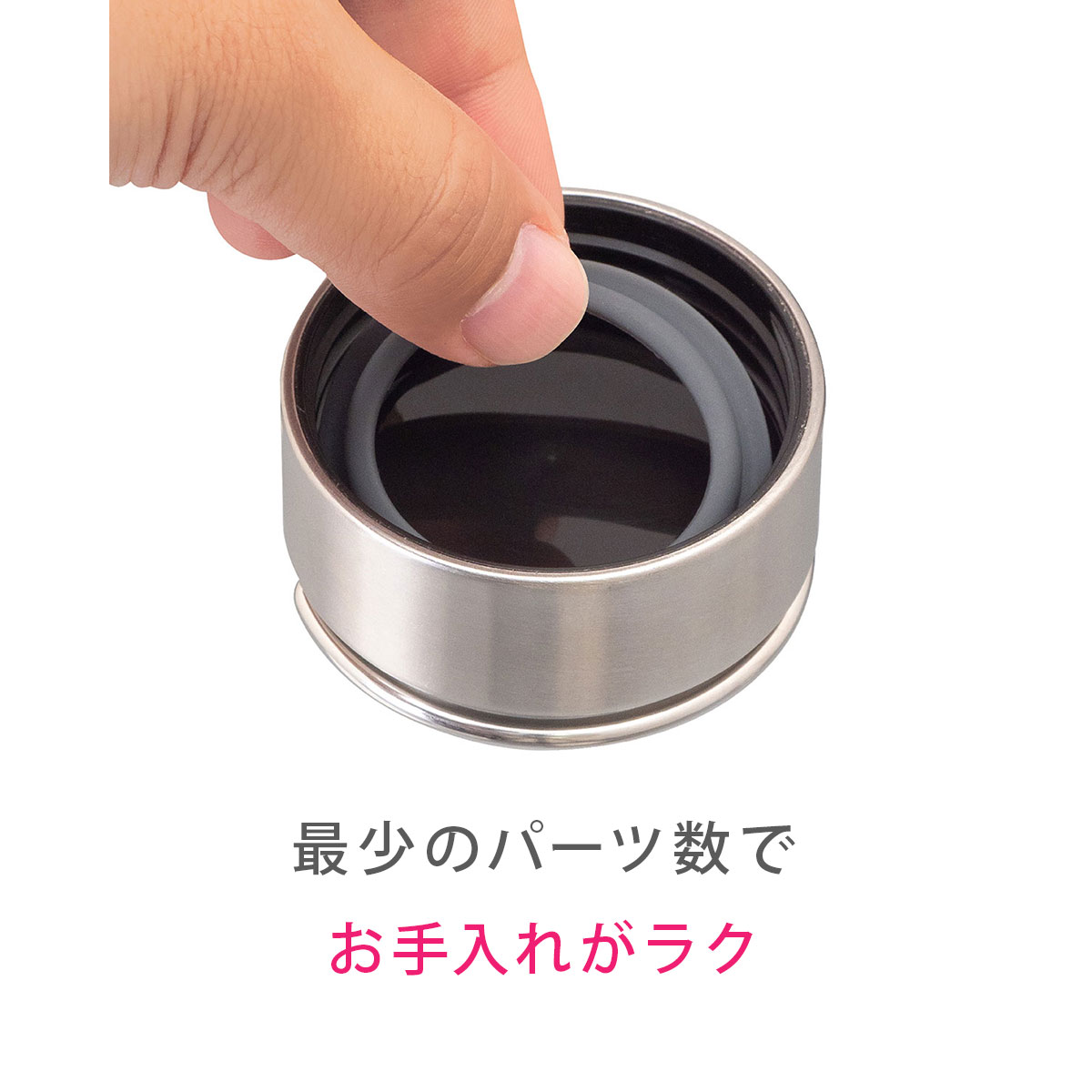 WENS(ウェンズ)ハンドル付きスクリューボトル 700ml ブラック AWPB-700BK