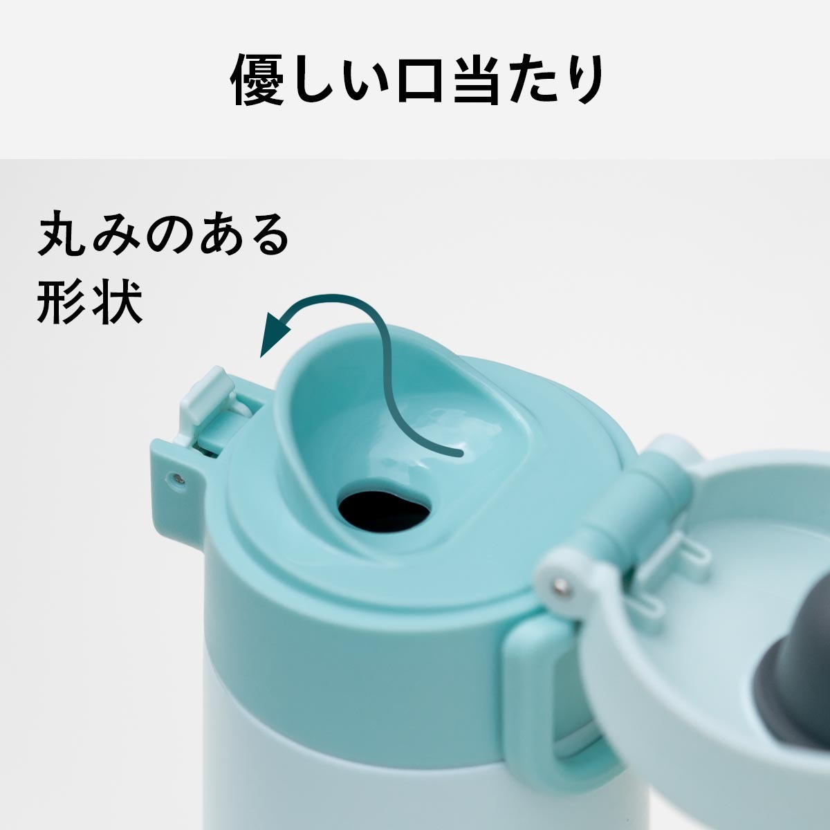 SWITCHMUG（スイッチマグ）軽量ハンドル付きワンタッチボトル スポーツドリンク対応 360ｍL 510mL 630mL 760mL AWHシリーズ