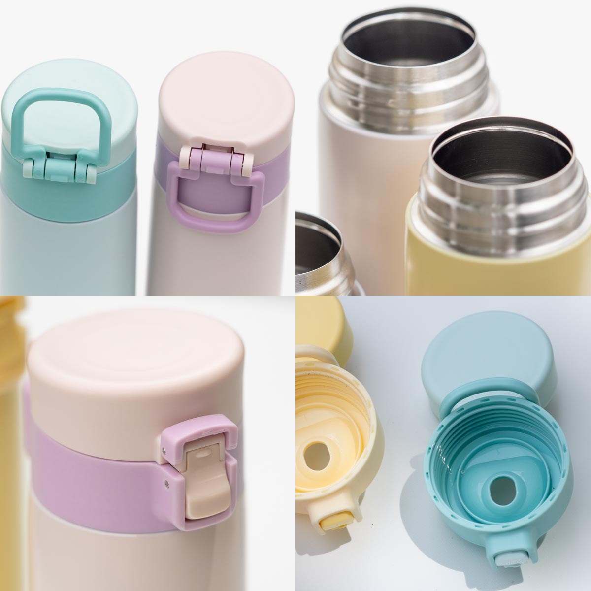 SWITCHMUG（スイッチマグ）軽量ハンドル付きワンタッチボトル スポーツドリンク対応 360ｍL 510mL 630mL 760mL AWHシリーズ