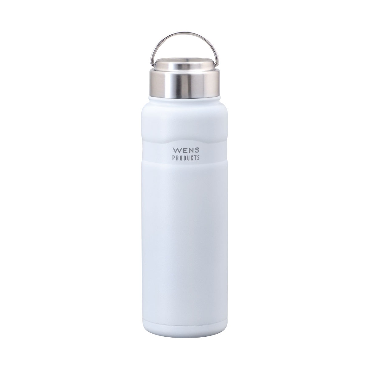 WENS（ウェンズ）ハンドル付きスクリューボトル 700ml ホワイト AWPB-700WH