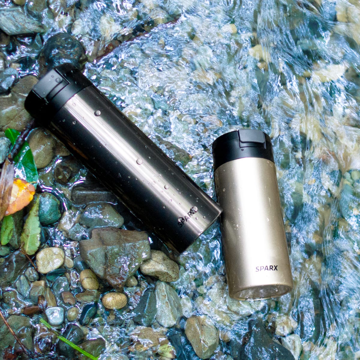 SPARX(スパークス)真空断熱炭酸用ボトル 390ml 560ml ASOC