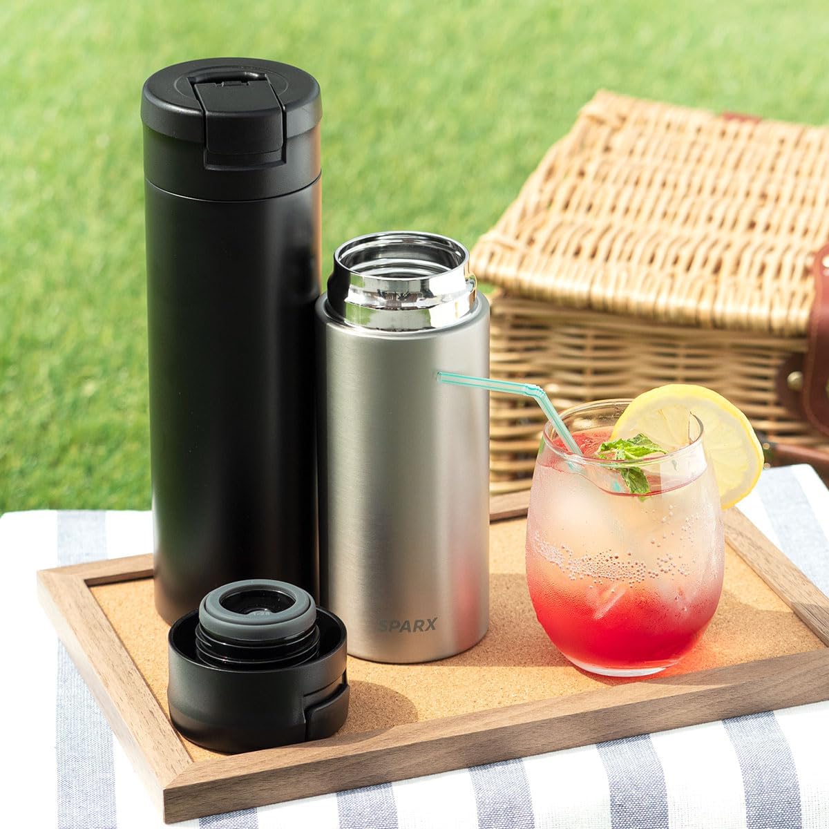SPARX(スパークス)真空断熱炭酸用ボトル 390ml 560ml ASOC