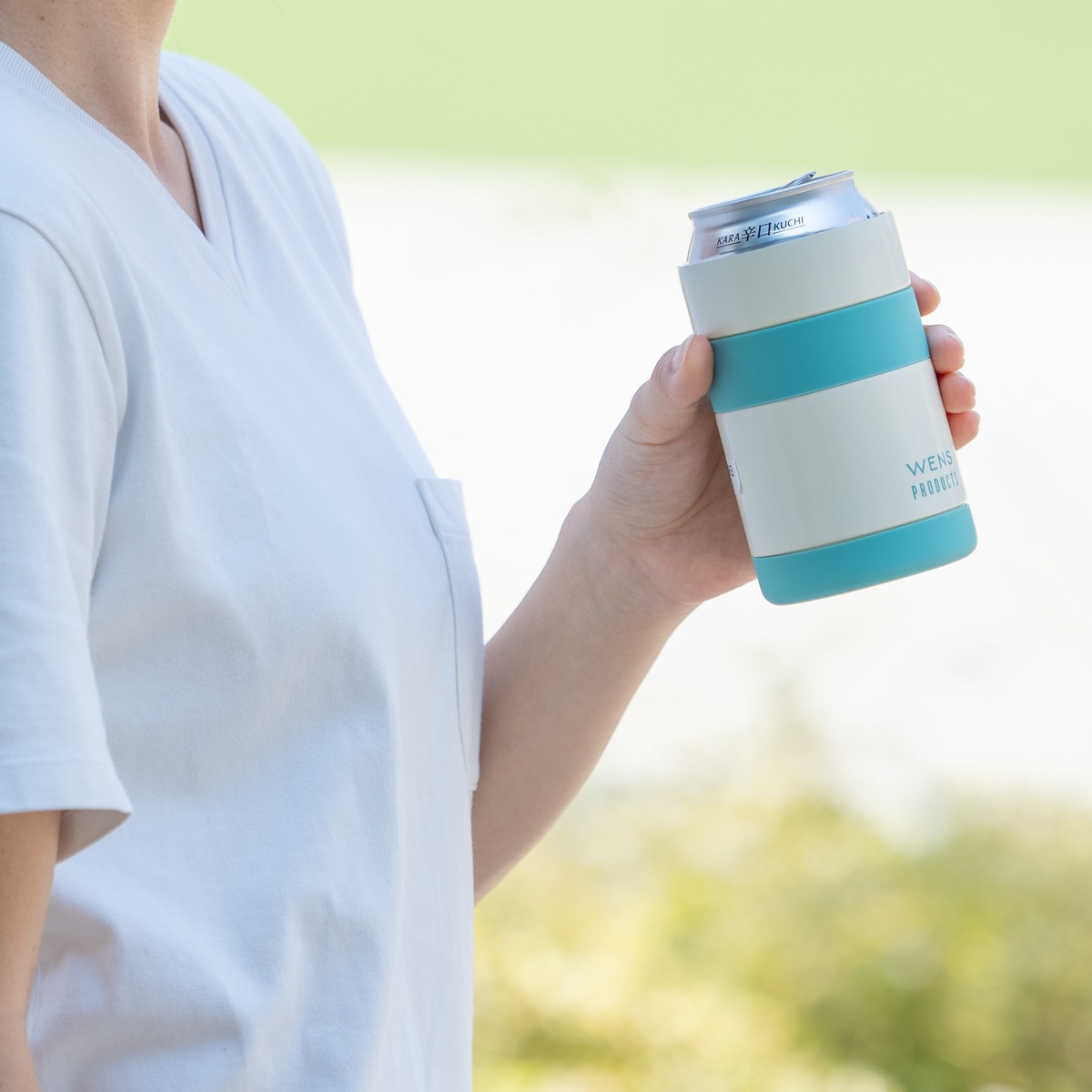 缶ホルダー タンブラー 350ml缶用 2wayタイプ 洗いやすい 真空断熱 保冷 アウトドア WENS PRODUCTS ACH-350