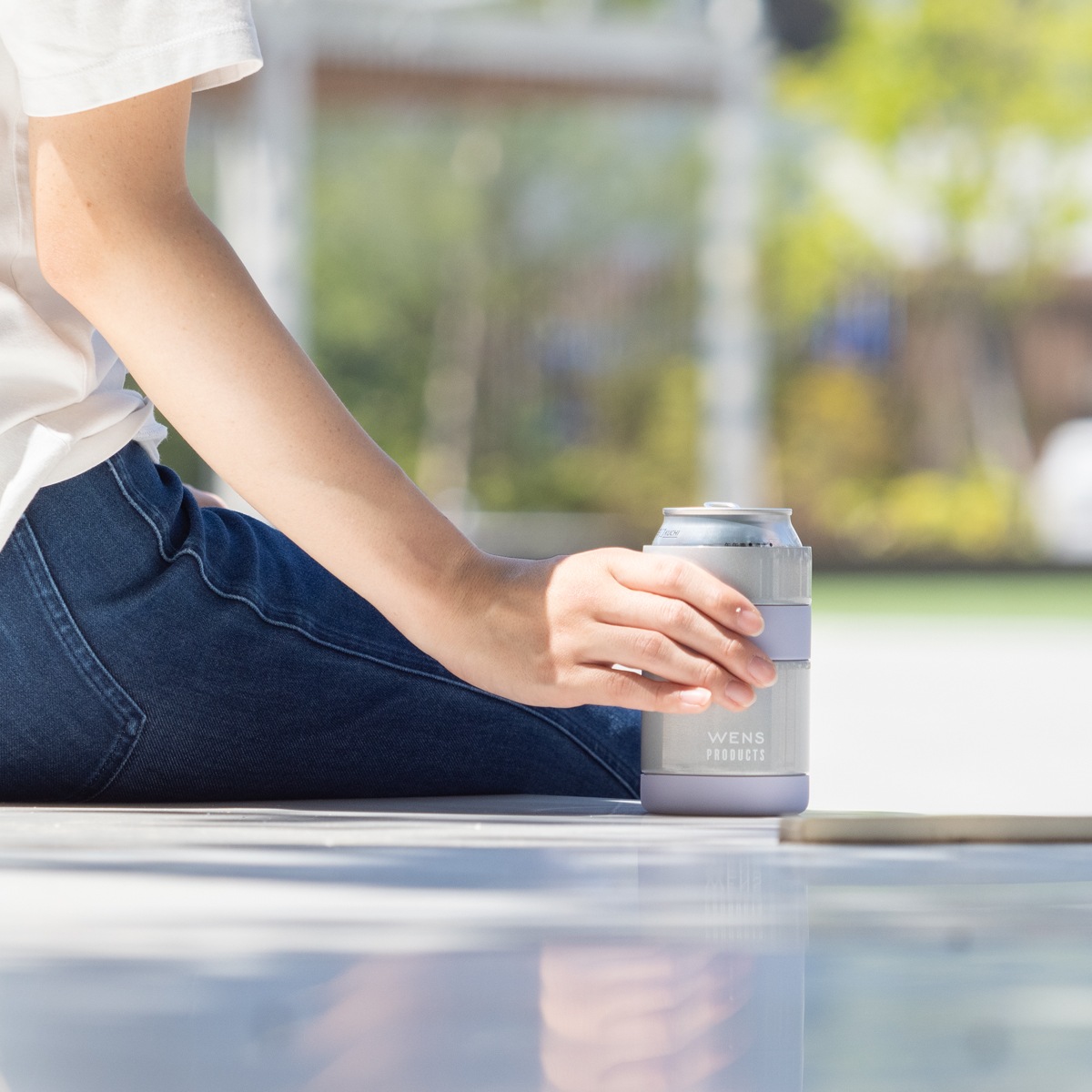 缶ホルダー タンブラー 350ml缶用 2wayタイプ 洗いやすい 真空断熱 保冷 アウトドア WENS PRODUCTS ACH-350