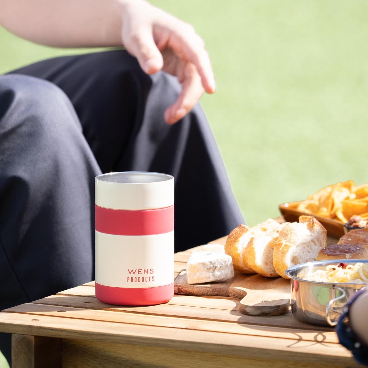 缶ホルダー タンブラー 350ml缶用 2wayタイプ 洗いやすい 真空断熱 保冷 アウトドア WENS PRODUCTS ACH-350