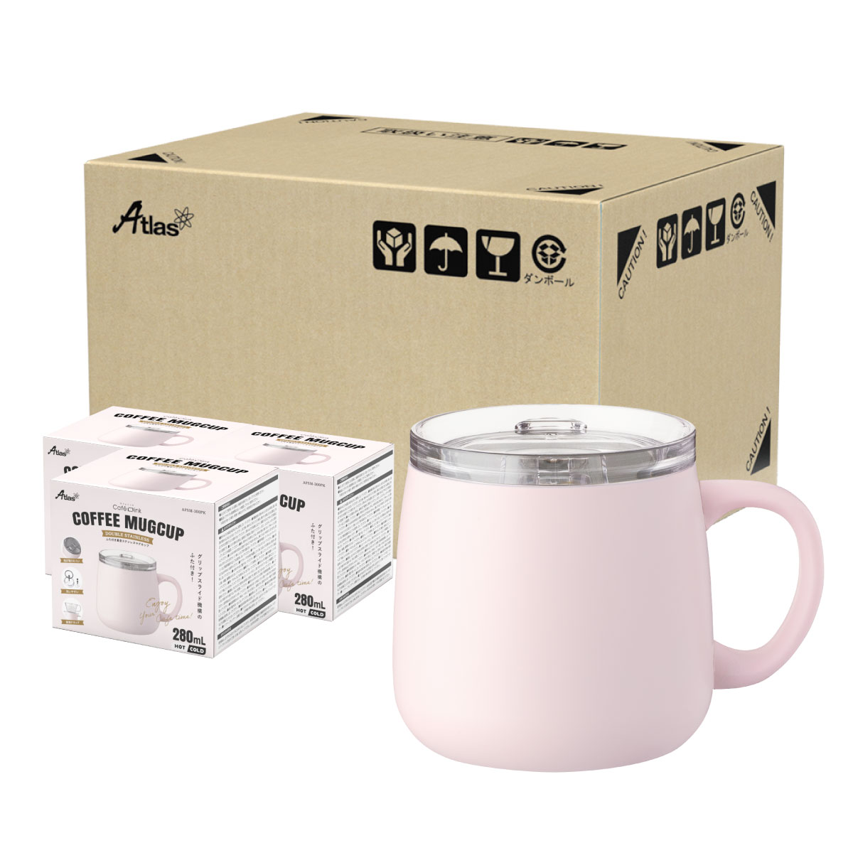 まとめ買い 24個セット CafeLink（カフェリンク）スライドふた