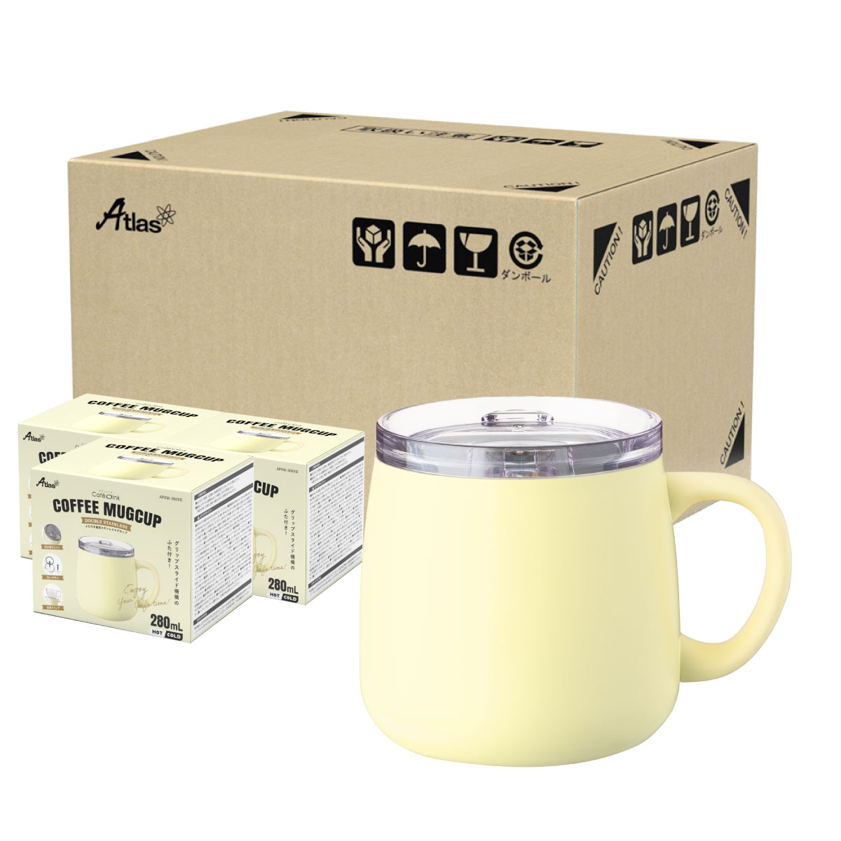 まとめ買い 24個セット CafeLink（カフェリンク）スライドふた