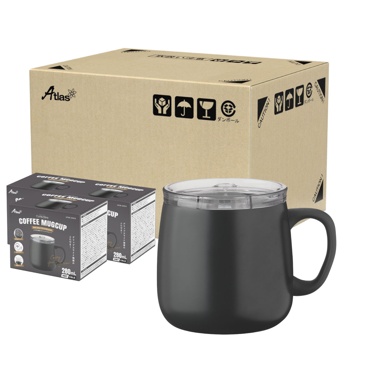 まとめ買い 24個セット CafeLink（カフェリンク）スライドふた