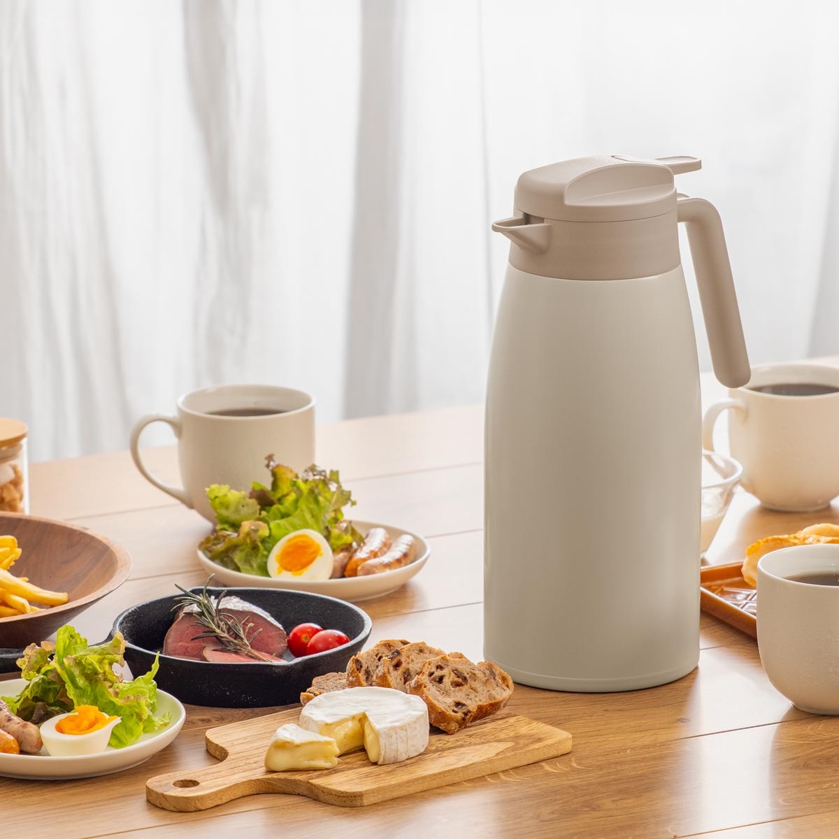 VARIUS（バリウス）超軽量コンパクトステンレスポット 使いやすさにこだわった 600mL 800mL 1100mL 1600mL 2100mL 2500mL AVTP-06