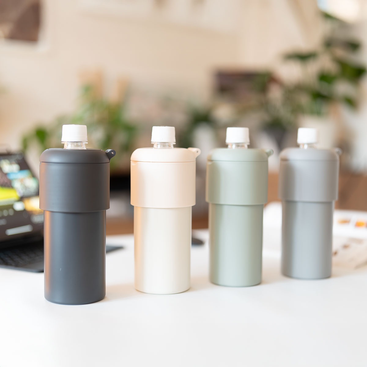 BOTTLE in BOTTLE(ボトルインボトル) ペットボトルホルダー Gタイプ 折りたたみハンドル付き ABIB-Gシリーズ