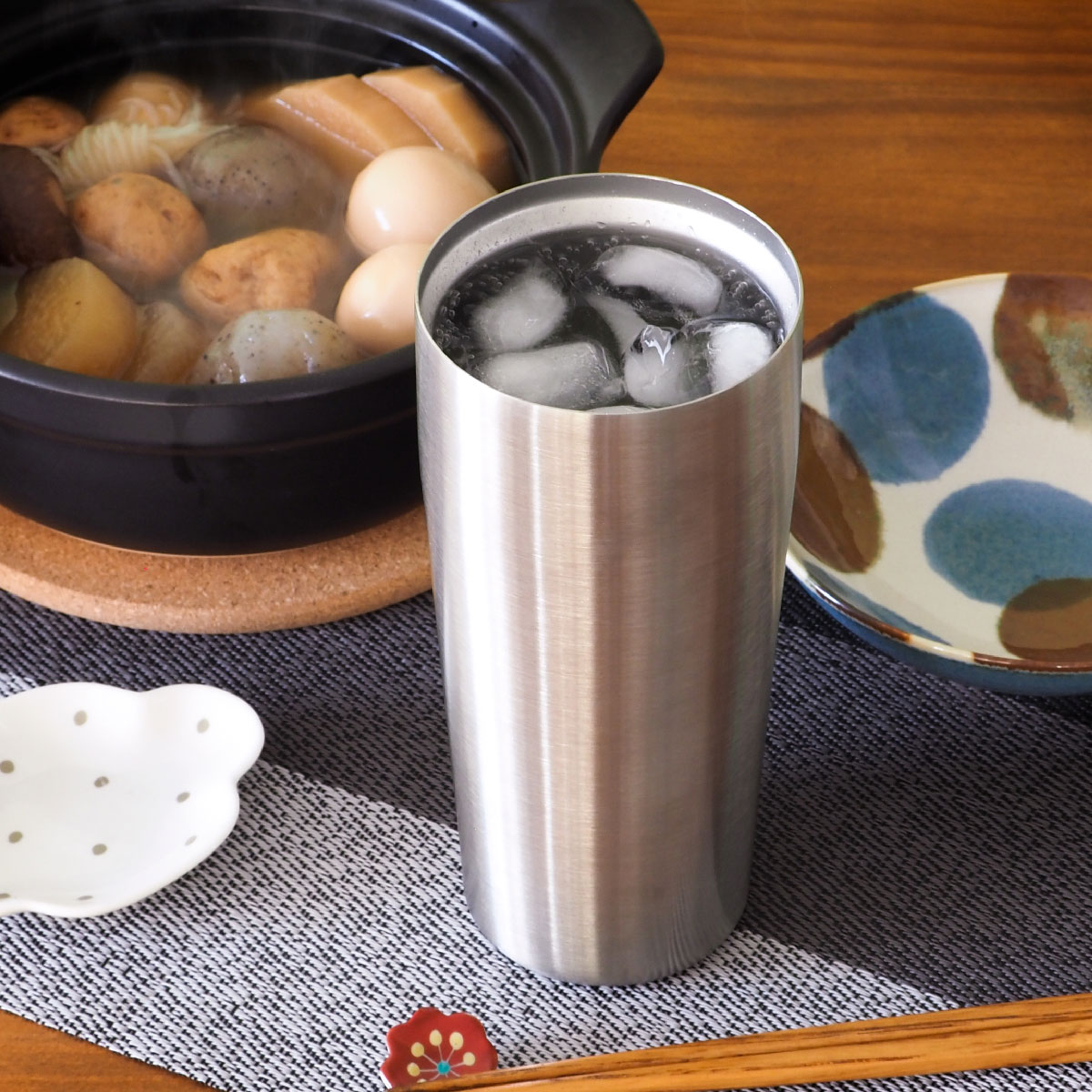 ケース販売 Sinqs(シンクス)うす口ステンレスタンブラー 630ml AST-631MT12P