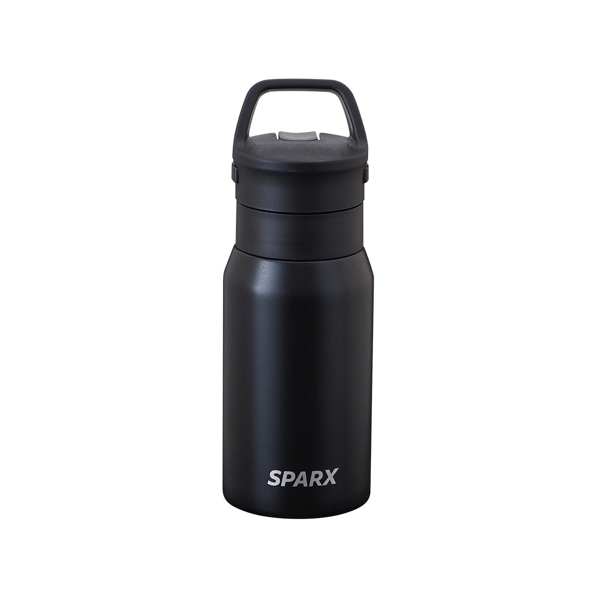 SPARX（スパークス）真空断熱炭酸用ボトル 370ml ブラック ASO-370BK