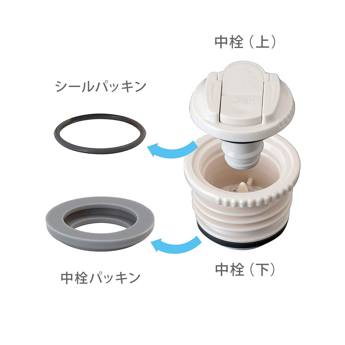 AQUAGE（アクアージュ）ANW用 中栓一式 ANW-NS