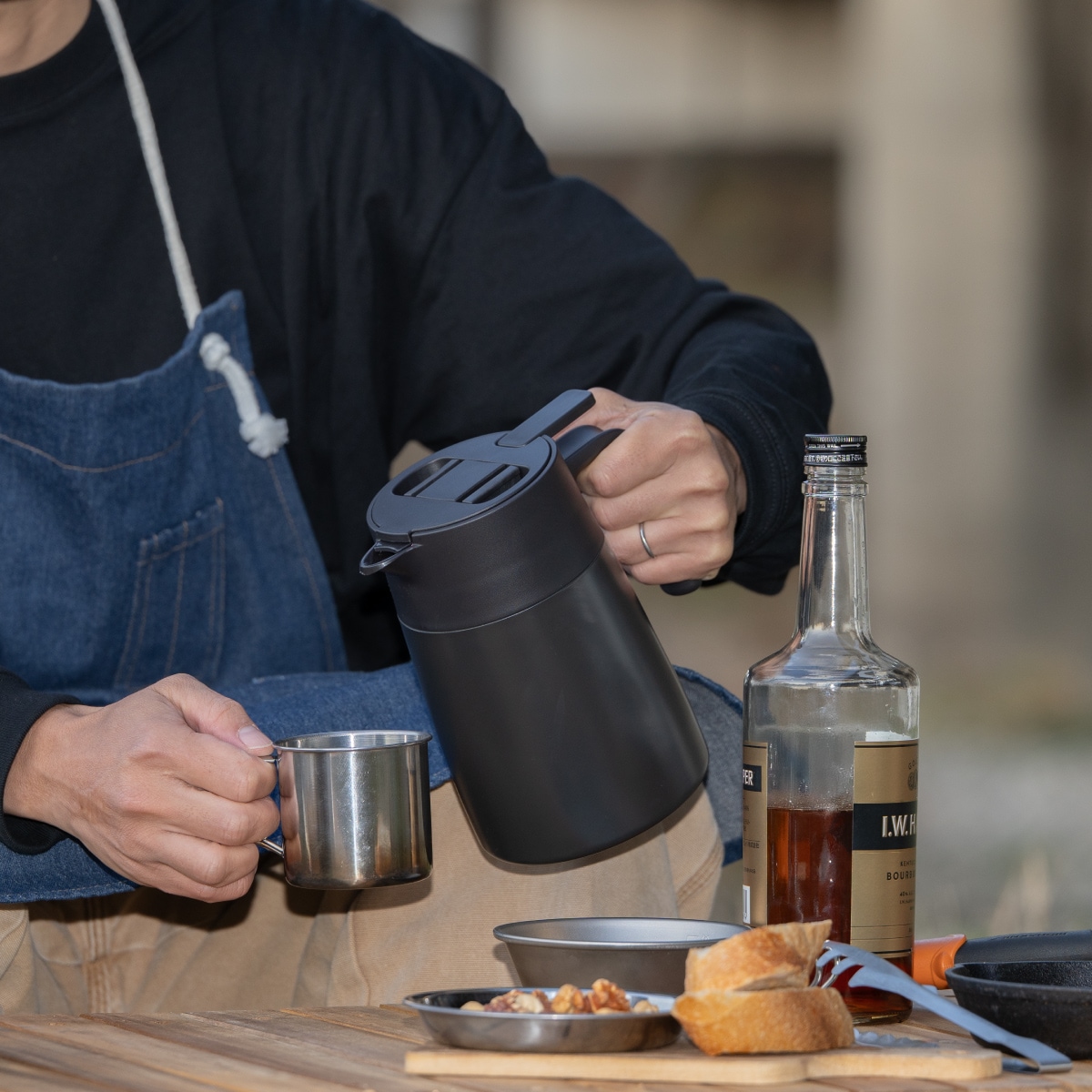 CafeLink（カフェリンク）中栓・流水路まで分解できるコーヒーサーバー 650ml 800ml 1100ml ACS-S