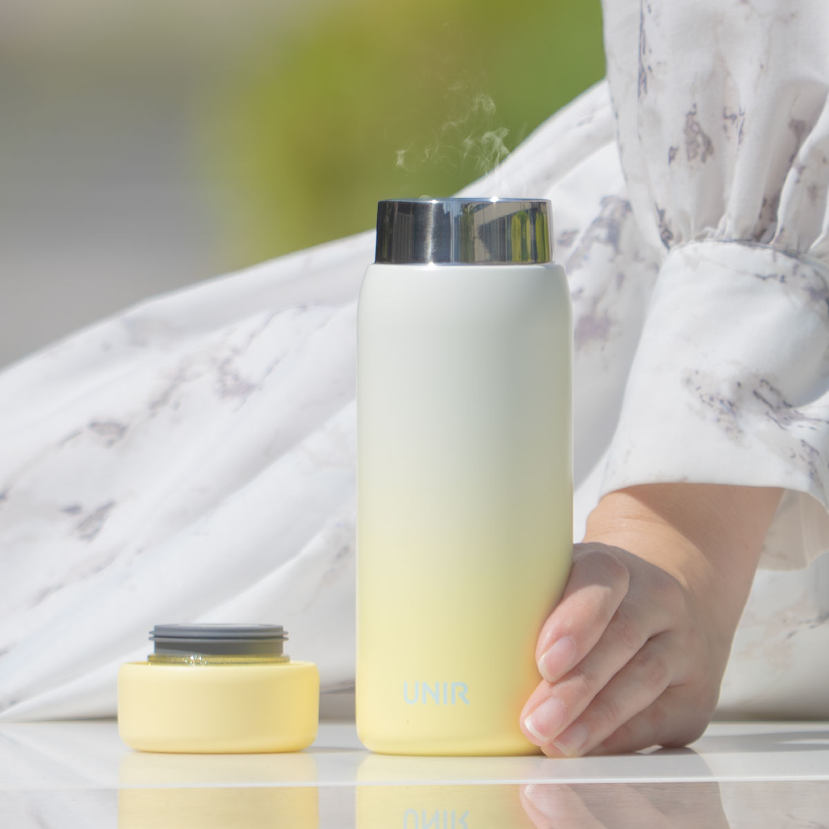 UNIR (ユニール) 洗いやすい シームレスボトル パッキン一体型 350ml 500ml 600ml 800ml AOSL