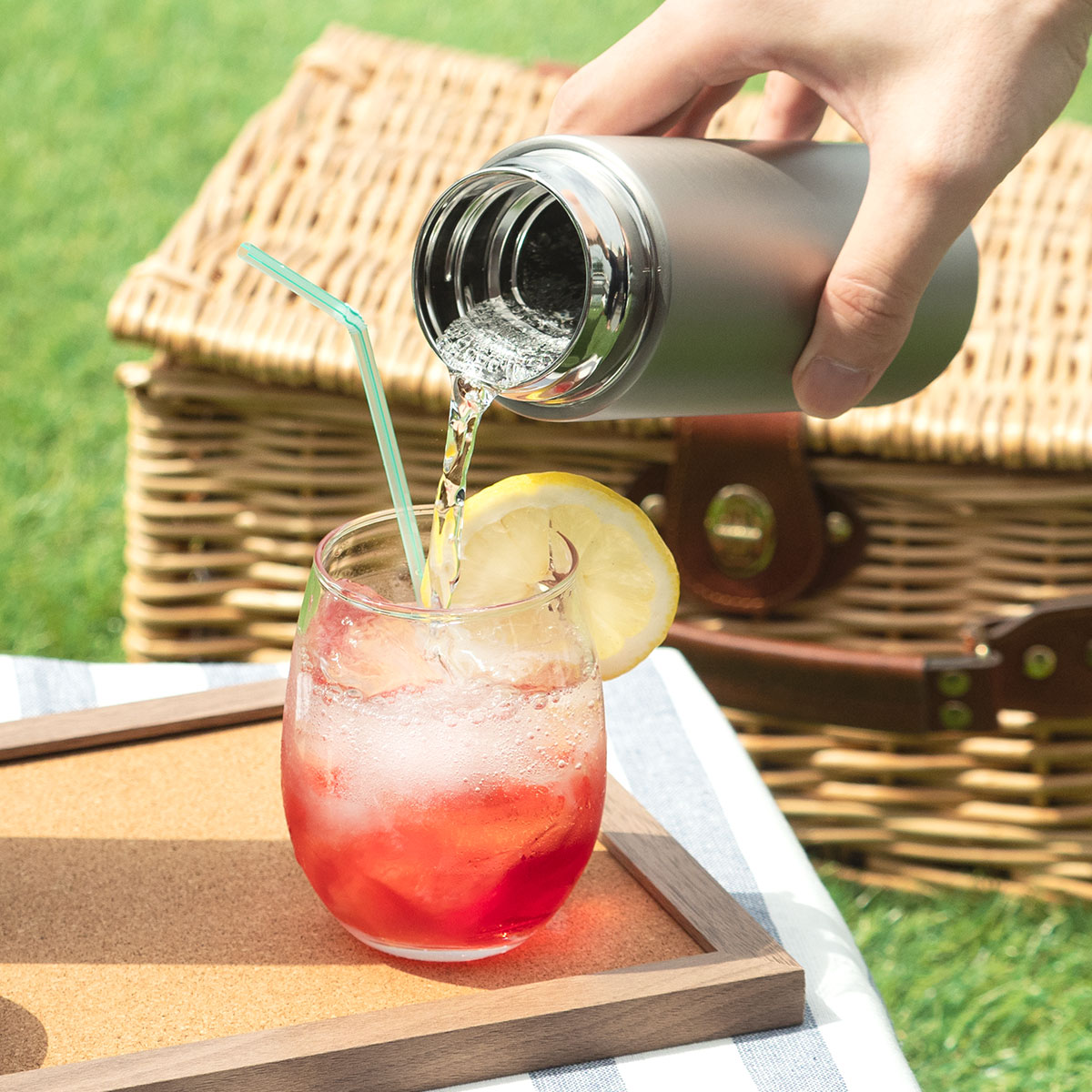 SPARX（スパークス）真空断熱炭酸用ボトル 390ml マットブラック ASOC-390MBK