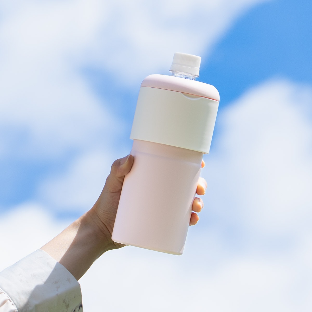 BOTTLE in BOTTLE(ボトルインボトル) ペットボトルホルダー GW2タイプ 折りたたみハンドル付き ABIB-GW2シリーズ