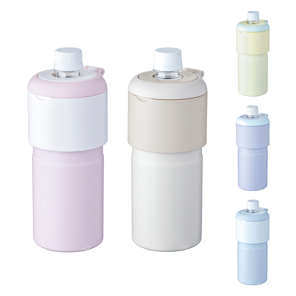 BOTTLE in BOTTLE(ボトルインボトル) ペットボトルホルダー GW2タイプ 折りたたみハンドル付き ABIB-GW2シリーズ