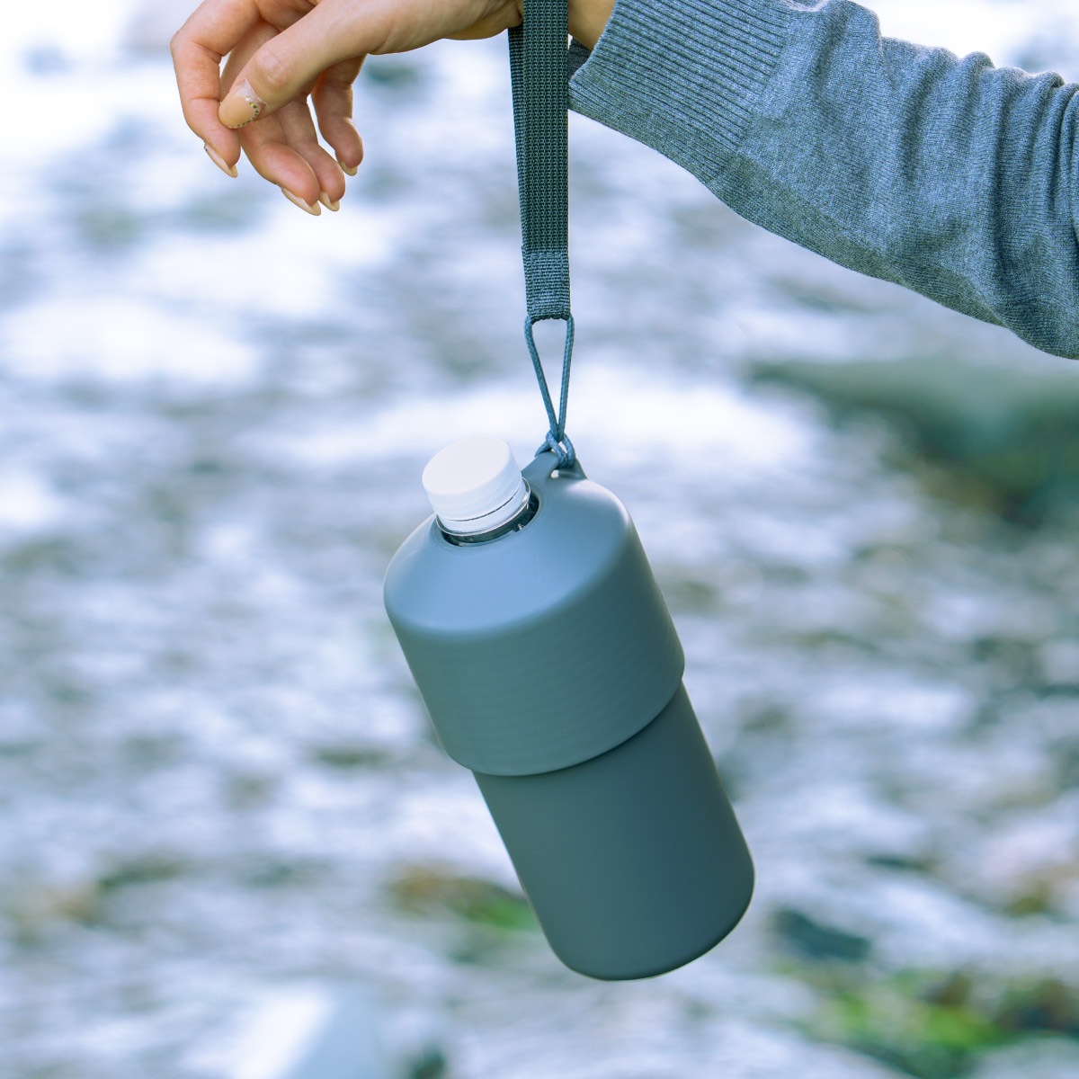 24個入り BOTTLE in BOTTLE（ボトルインボトル） ペットボトルホルダー A2タイプ ストラップ付き ABIB-A2シリーズ