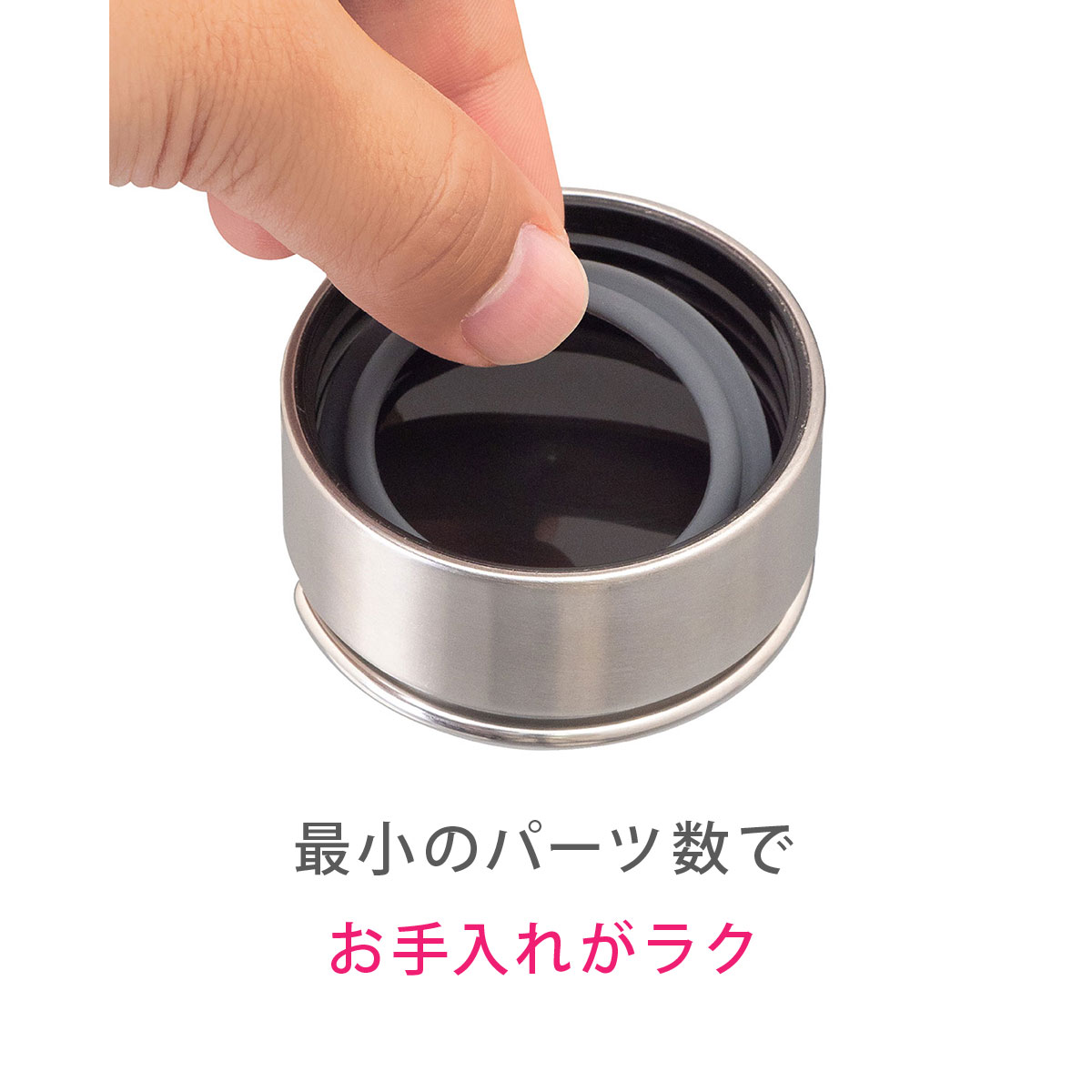 WENS（ウェンズ）ハンドル付きスクリューボトル 750ml ブラック AWPB-750BK