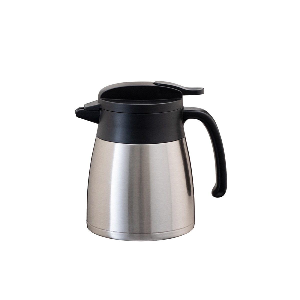 ケース販売 VARIUS（バリウス）超軽量コンパクトステンレスポット 0.8L シルバー AVTP-800SV6P