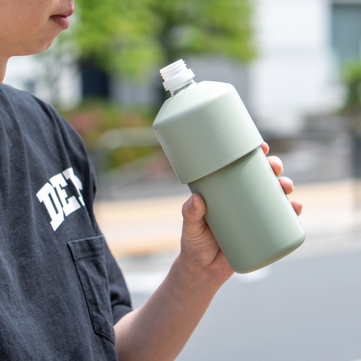 24個入り BOTTLE in BOTTLE（ボトルインボトル） ペットボトルホルダー E2タイプ 折りたたみハンドル付き  ABIB-E2シリーズ