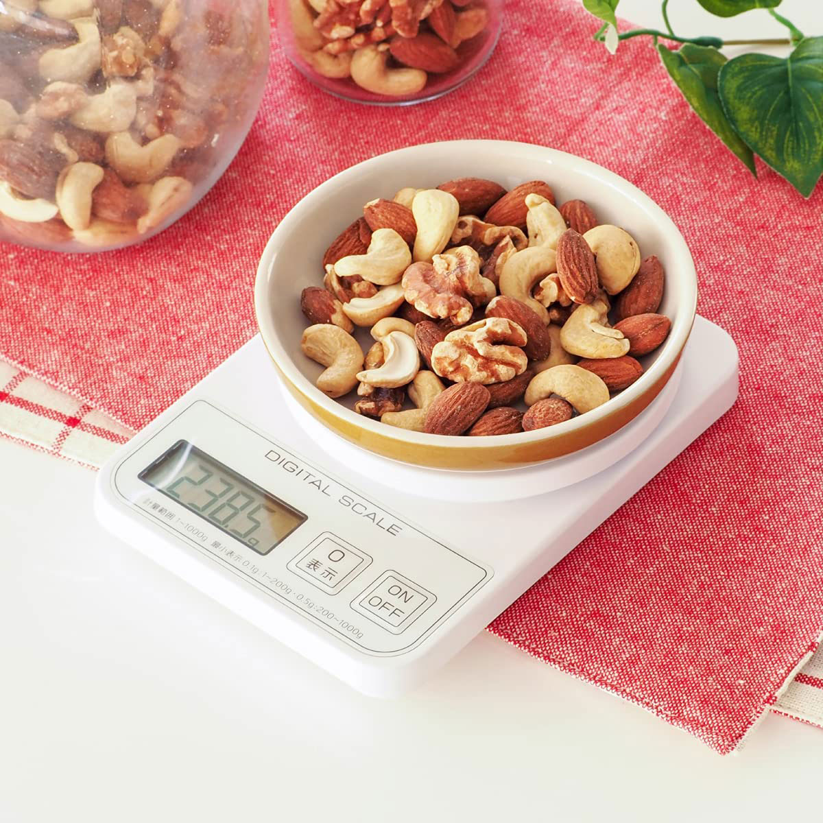 デジタルスケール 縦置き型 1kg ADS-1200 | キッチン・ヘルス用品,計量