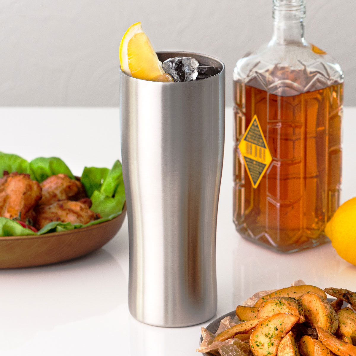 ケース販売 Sinqs（シンクス）なめらか飲み口 ステンレスタンブラー 800ml ASTN-800MT24P