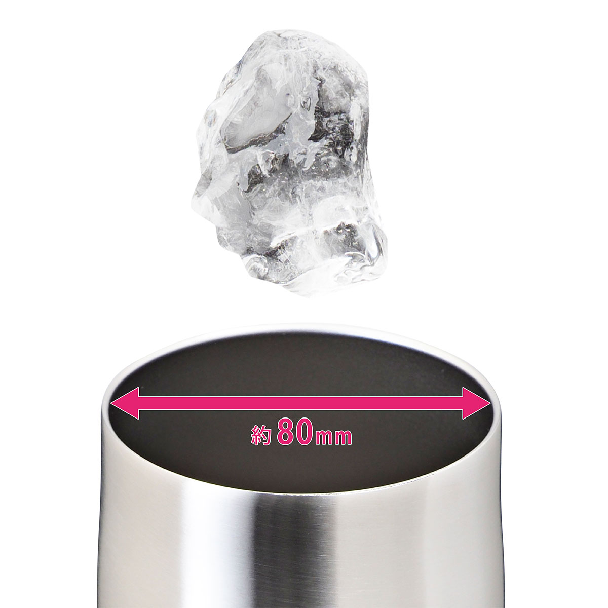 ケース販売 Sinqs(シンクス)なめらか飲み口 ステンレスタンブラー 630ml ASTN-630MT24P