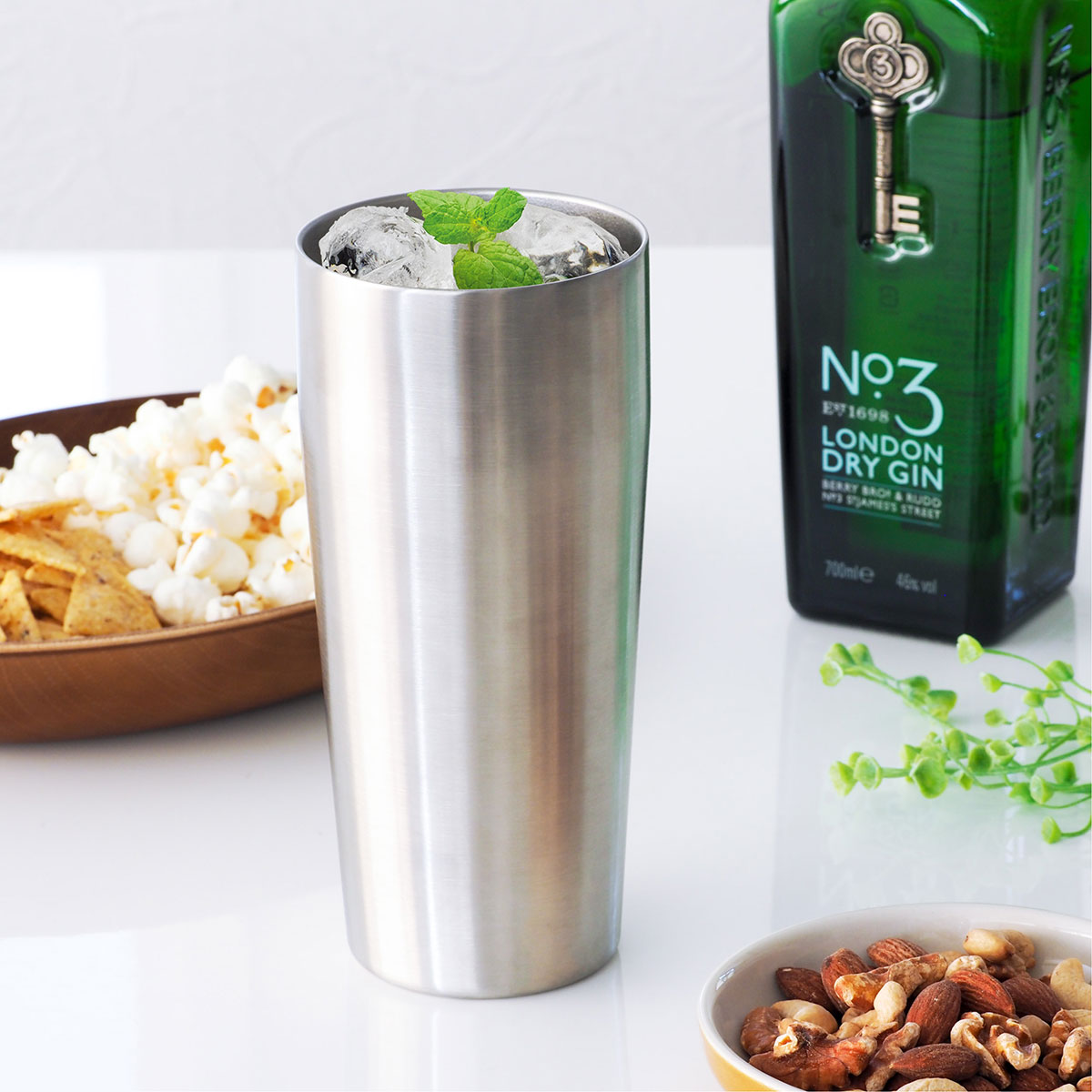 ケース販売 Sinqs(シンクス)なめらか飲み口 ステンレスタンブラー 630ml ASTN-630MT24P