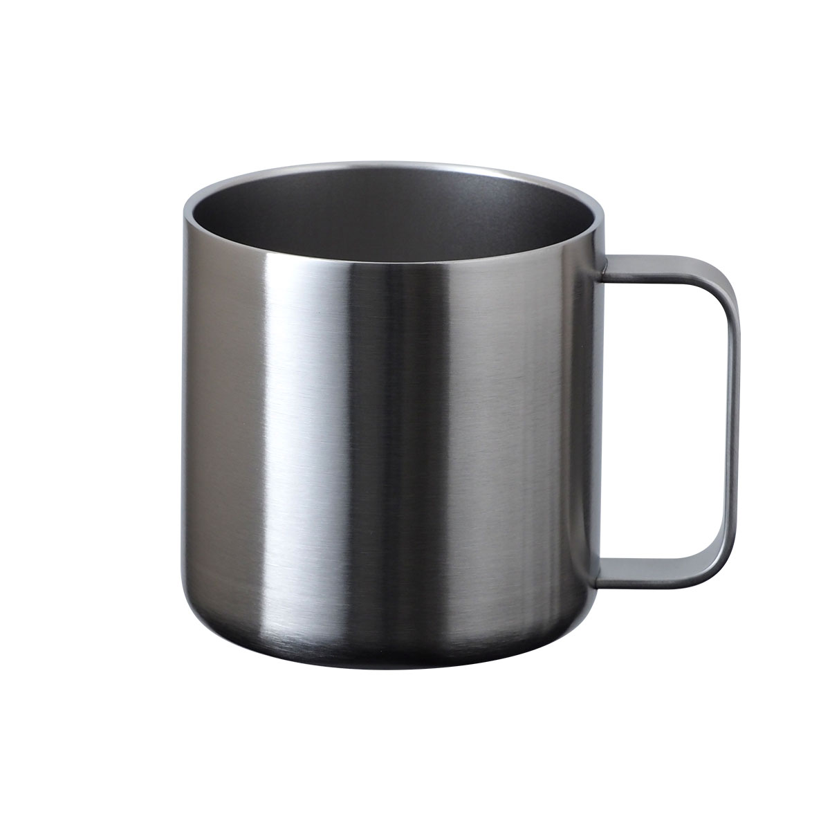 WENS(ウェンズ)食洗機対応 オールステンレスマグカップ なめらか飲み口 570ml ASMS-570MT