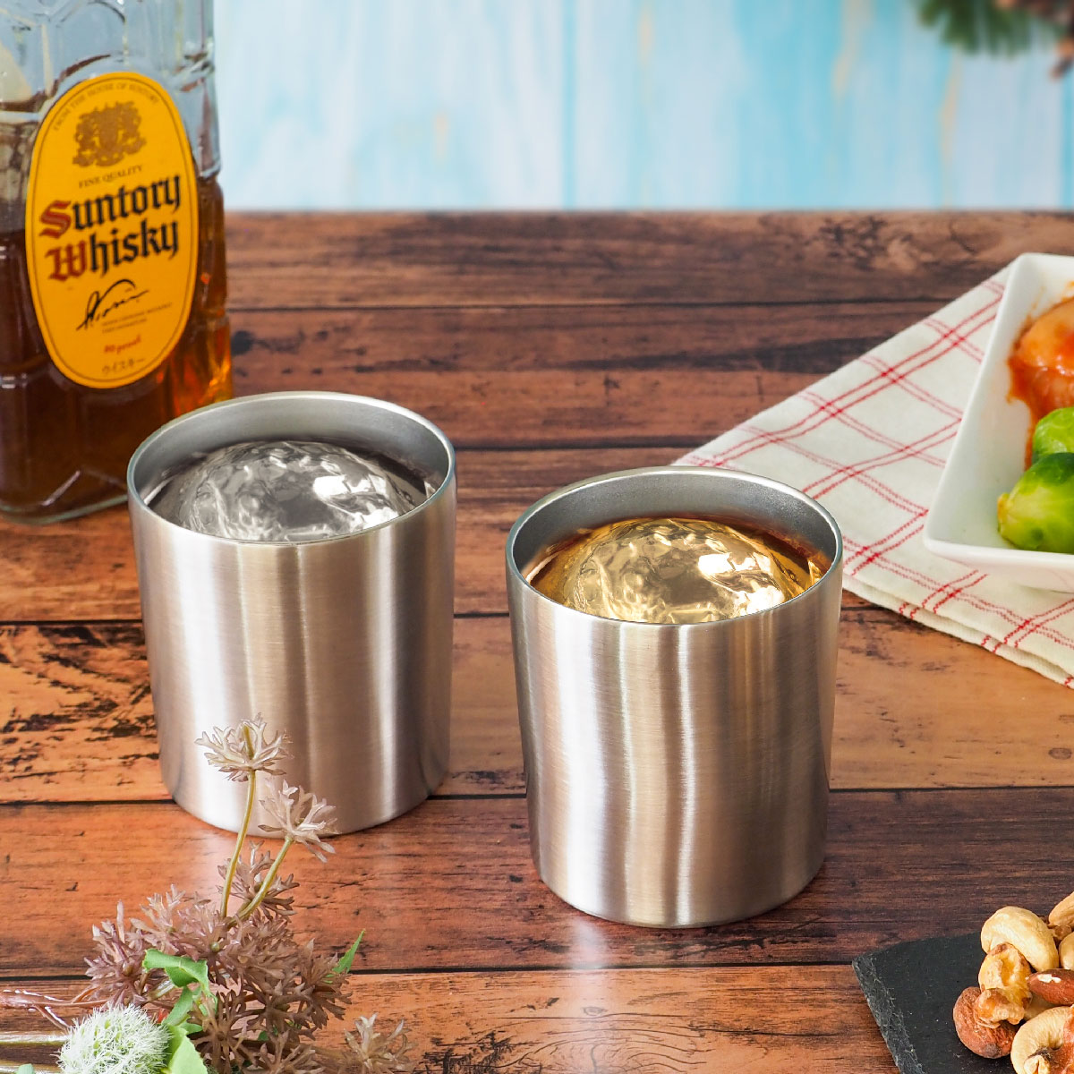 ケース販売 Sinqs(シンクス)なめらか飲み口 ステンレスタンブラー 280ml ASTN-280MT24P