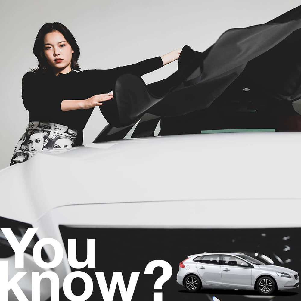 高級車用】 朝、フロントガラスの凍結を防止する。 ボルボ VOLVO V40