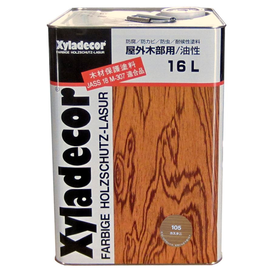 【お取り寄せ商品】大阪ガスケミカル　木部保護塗料　キシラデコール　16L　（やすらぎを除く）