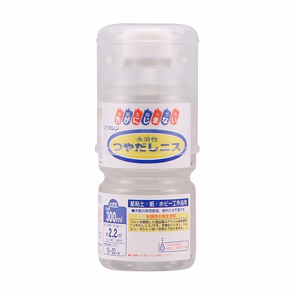和信ペイント　水溶性つや出しニス　３００ｍｌ