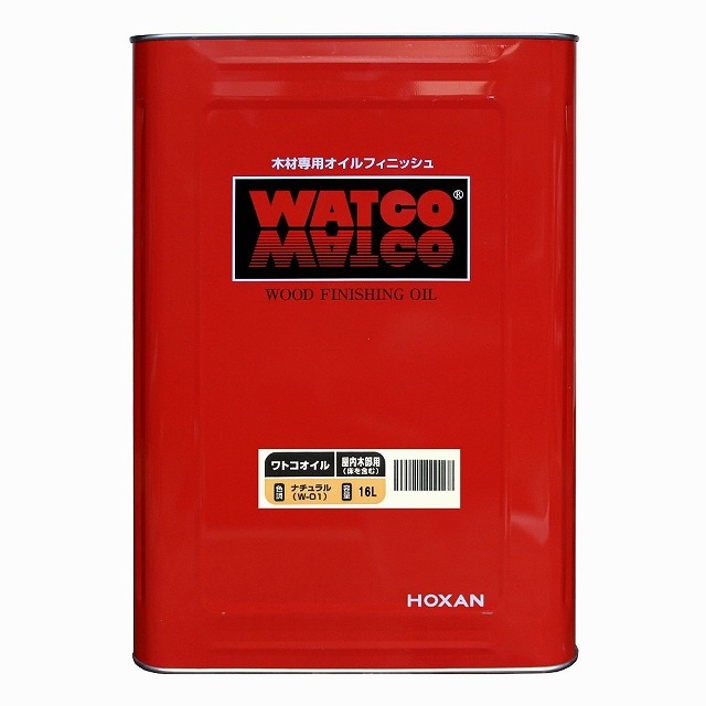 【お取り寄せ商品】木材専用オイルフィニッシュ　ワトコオイル　１６L　ナチュラル